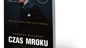 „Czas mroku” Anthony’ego McCartena ukazał się nakładem wydawnictwa Marginesy w przekładzie Jana Wąsińskiego